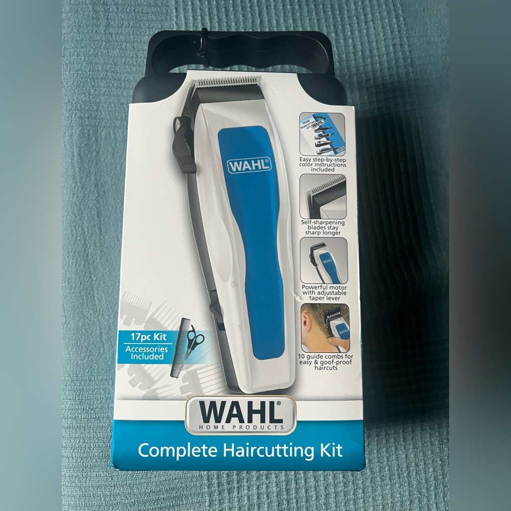 Wahl complete hair cutting kit.